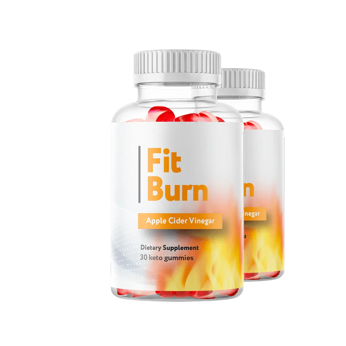 Fit Burn ACV keto gummies 2 bottle 60 day supply package